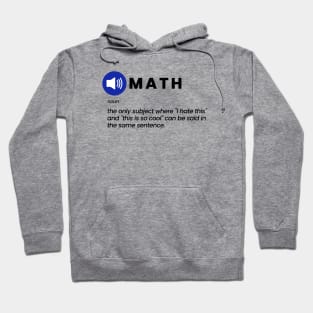 Math: The Love-Hate Relationship Hoodie